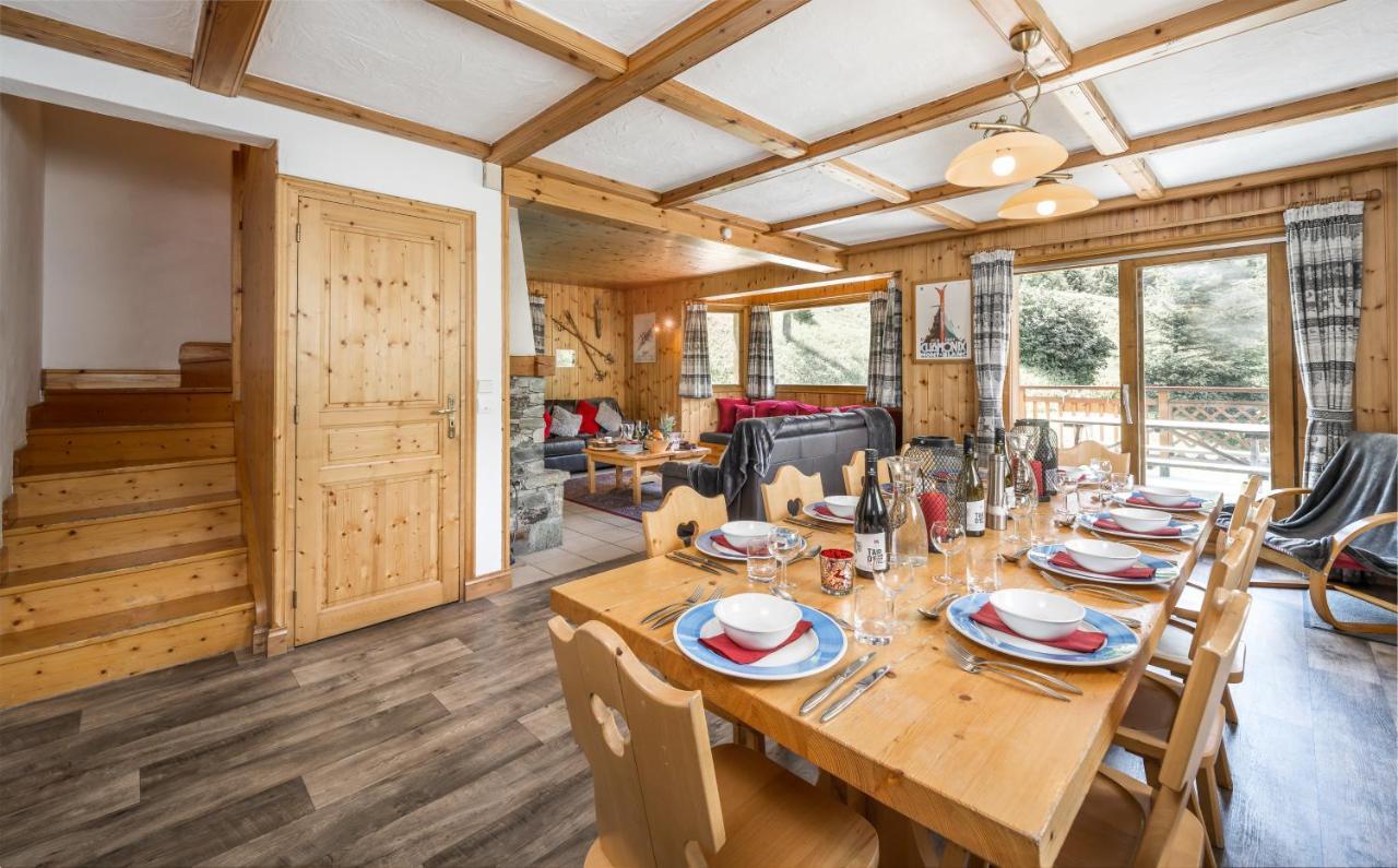 Chalet Himalaya , 10 Person Chalet With 5 Ensuite Bedrooms And Outdoor Jacuzzi In Meribel Centre Exteriér fotografie